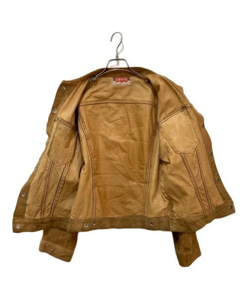 LEVI'S（リーバイス）LEVI'S (リーバイス) 60‘ｓスウェードトラッカージャケット ブラウン サイズ:不明(実寸をご参照下さい)の古着・服飾アイテム