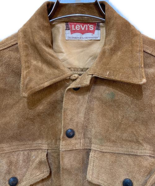 LEVI'S（リーバイス）LEVI'S (リーバイス) 60‘ｓスウェードトラッカージャケット ブラウン サイズ:不明(実寸をご参照下さい)の古着・服飾アイテム