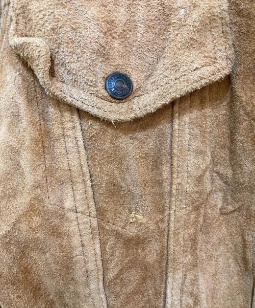 LEVI'S（リーバイス）LEVI'S (リーバイス) 60‘ｓスウェードトラッカージャケット ブラウン サイズ:不明(実寸をご参照下さい)の古着・服飾アイテム