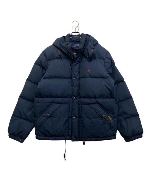 POLO RALPH LAUREN（ポロ・ラルフローレン）POLO RALPH LAUREN (ポロ・ラルフローレン) ダウンジャケット ネイビー サイズ:XLの古着・服飾アイテム