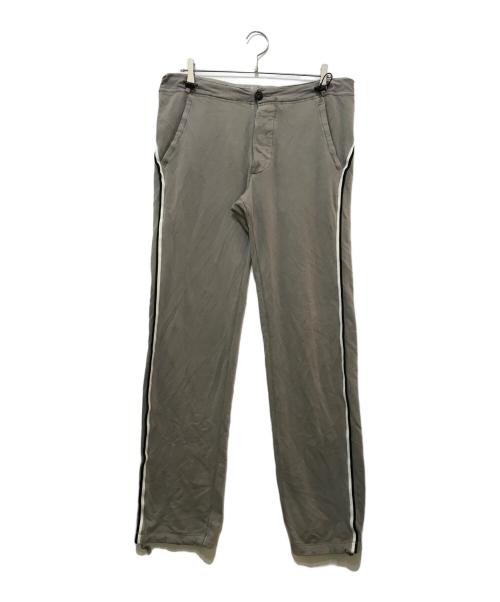 STONE ISLAND（ストーンアイランド）STONE ISLAND (ストーンアイランド) GARMENT DYED STRIPED SWEAT PANTS　51156735/149 グレー サイズ:Lの古着・服飾アイテム
