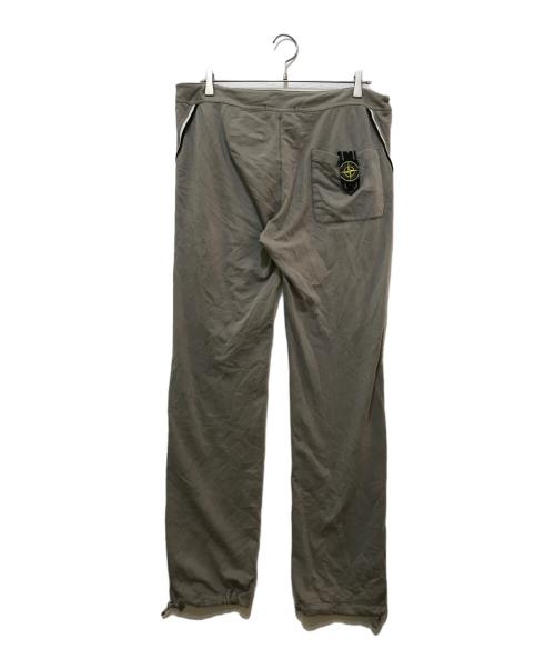 STONE ISLAND（ストーンアイランド）STONE ISLAND (ストーンアイランド) GARMENT DYED STRIPED SWEAT PANTS　51156735/149 グレー サイズ:Lの古着・服飾アイテム