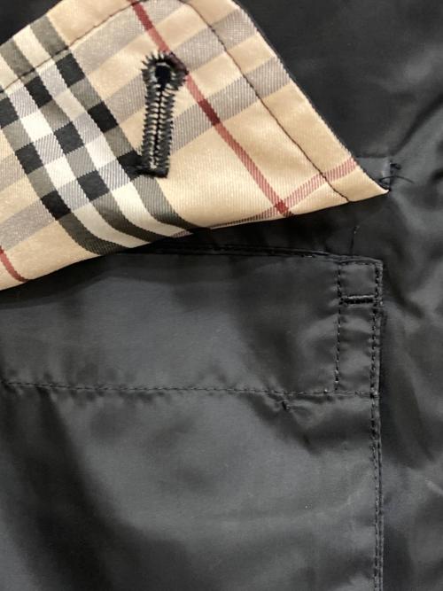 BURBERRY BLACK LABEL（バーバリーブラックレーベル）BURBERRY BLACK LABEL (バーバリーブラックレーベル) 裏地ノバチェックダウンコート ブラック サイズ:Mの古着・服飾アイテム