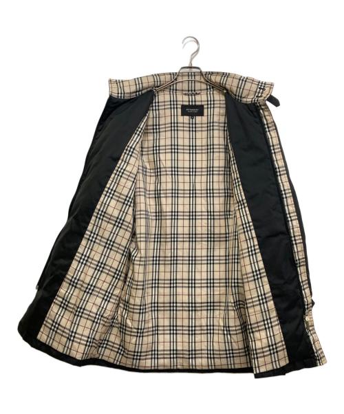 BURBERRY BLACK LABEL（バーバリーブラックレーベル）BURBERRY BLACK LABEL (バーバリーブラックレーベル) 裏地ノバチェックダウンコート ブラック サイズ:Mの古着・服飾アイテム