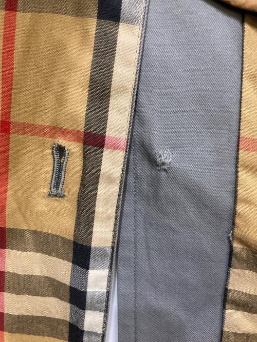 Burberry's（バーバリー）Burberry's (バーバリーズ) ライナー付ステンカラーコート グレー サイズ:サイズ表記なしの古着・服飾アイテム