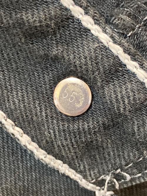 LEVI'S（リーバイス）LEVI'S (リーバイス) 501後染めブラックデニムパンツ ブラック サイズ:W30の古着・服飾アイテム