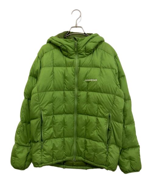 mont-bell（モンベル）mont-bell (モンベル) ネージュダウン パーカー グリーン サイズ:Lの古着・服飾アイテム