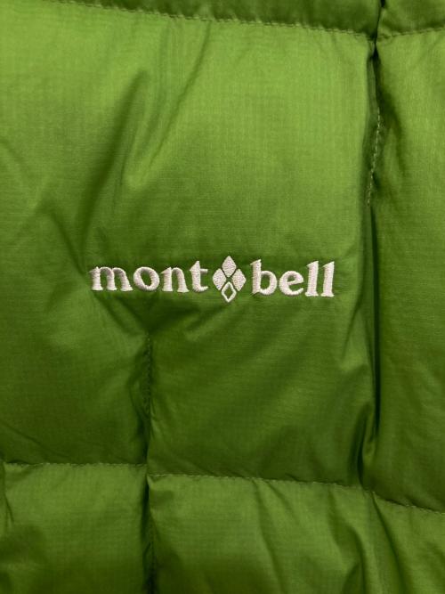 mont-bell（モンベル）mont-bell (モンベル) ネージュダウン パーカー グリーン サイズ:Lの古着・服飾アイテム