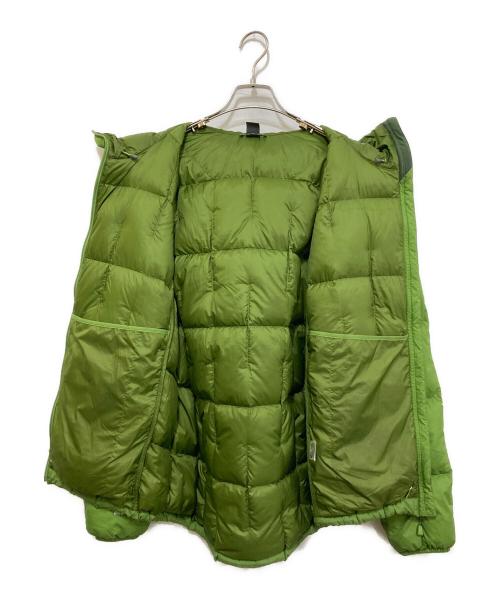 mont-bell（モンベル）mont-bell (モンベル) ネージュダウン パーカー グリーン サイズ:Lの古着・服飾アイテム
