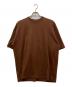 LOOPWHEELER（ループウィラー）の古着「ルーズフィット  Tシャツ」｜ブラウン
