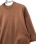 LOOPWHEELER (ループウィラー) BEAMS (ビームス) ルーズフィット  Tシャツ ブラウン サイズ:L：4000円
