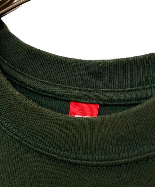 LOOPWHEELER（ループウィラー）LOOPWHEELER (ループウィラー) BEAMS (ビームス) ルーズフィット  Tシャツ グリーン サイズ:Lの古着・服飾アイテム