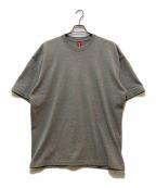 LOOPWHEELER×BEAMSループウィラー×ビームス）の古着「ルーズフィット  Tシャツ」｜グレー