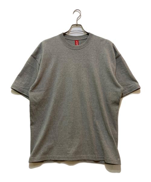 LOOPWHEELER（ループウィラー）LOOPWHEELER (ループウィラー) BEAMS (ビームス) ルーズフィット  Tシャツ グレー サイズ:Lの古着・服飾アイテム