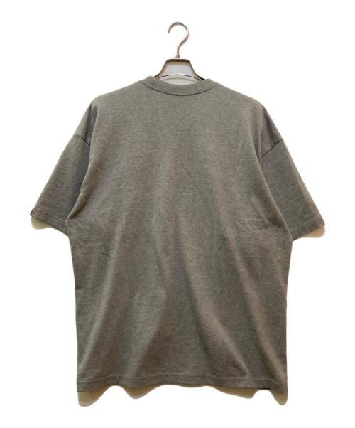 LOOPWHEELER（ループウィラー）LOOPWHEELER (ループウィラー) BEAMS (ビームス) ルーズフィット  Tシャツ グレー サイズ:Lの古着・服飾アイテム