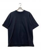 LOOPWHEELER×BEAMSループウィラー×ビームス）の古着「ルーズフィット  Tシャツ」｜ブラック