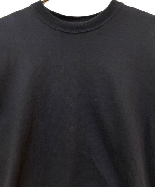 LOOPWHEELER（ループウィラー）LOOPWHEELER (ループウィラー) BEAMS (ビームス) ルーズフィット  Tシャツ ブラック サイズ:Lの古着・服飾アイテム