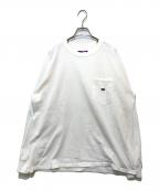 THE NORTHFACE PURPLELABELザ・ノースフェイス パープルレーベル）の古着「7oz Long Sleeve Pocket Tee　NT3365N」｜ホワイト