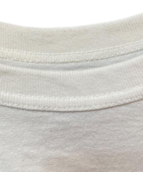 THE NORTHFACE PURPLELABEL（ザ・ノースフェイス パープルレーベル）THE NORTHFACE PURPLELABEL (ザ・ノースフェイス パープルレーベル) 7oz Long Sleeve Pocket Tee　NT3365N ホワイト サイズ:Lの古着・服飾アイテム