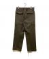 ISSEY MIYAKE (イッセイミヤケ) ウールパンツ　ME93-FF593 オリーブ サイズ:不明(実寸をご参照下さい)：15000円