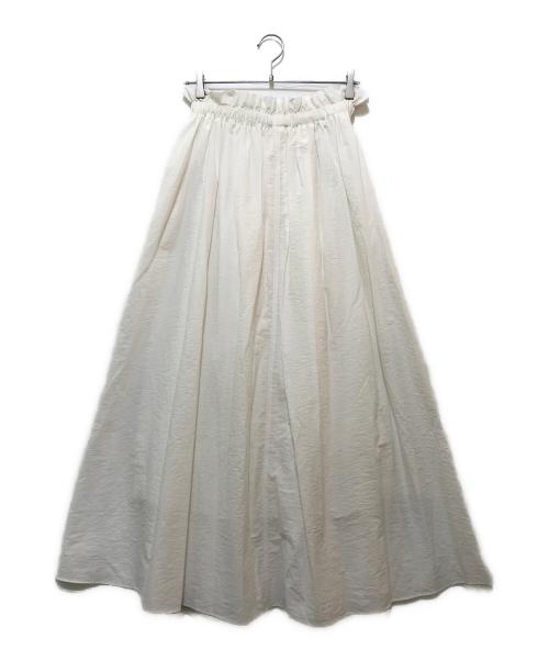 TODAYFUL（トゥデイフル）TODAYFUL (トゥデイフル) Cotton Gather Skir ホワイト サイズ:38の古着・服飾アイテム