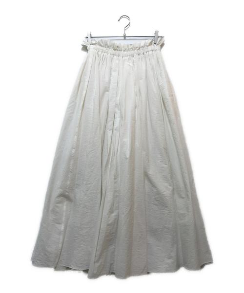 TODAYFUL（トゥデイフル）TODAYFUL (トゥデイフル) Cotton Gather Skir ホワイト サイズ:38の古着・服飾アイテム