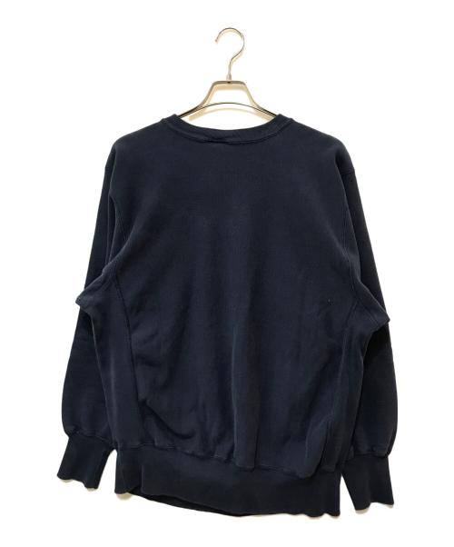 Champion REVERSE WEAVE（チャンピオン リバース ウィーブ）Champion REVERSE WEAVE (チャンピオン リバース ウィーブ) 80`sリバースウィーブスウェット ネイビー サイズ:XLARGEの古着・服飾アイテム