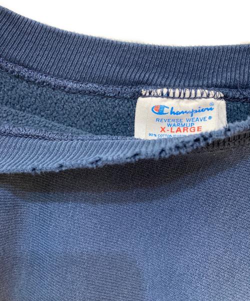 Champion REVERSE WEAVE（チャンピオン リバース ウィーブ）Champion REVERSE WEAVE (チャンピオン リバース ウィーブ) 80`sリバースウィーブスウェット ネイビー サイズ:XLARGEの古着・服飾アイテム