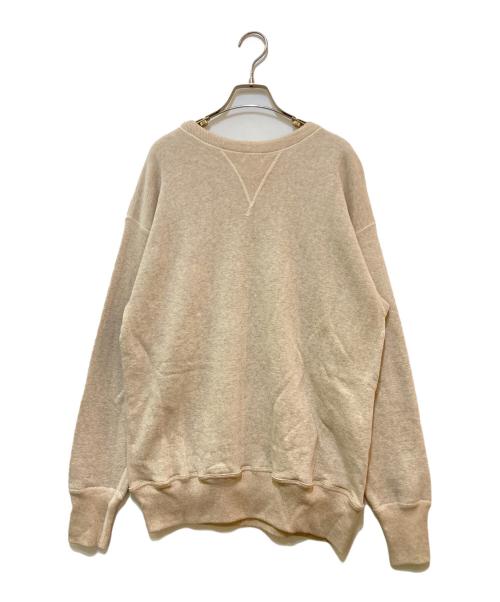 WAREHOUSE（ウエアハウス）WAREHOUSE (ウエアハウス) クルーネックスウェット ベージュ サイズ:40の古着・服飾アイテム