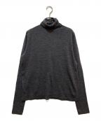 Zanoneザノーネ）の古着「ハイネックカットソー」｜ネイビー