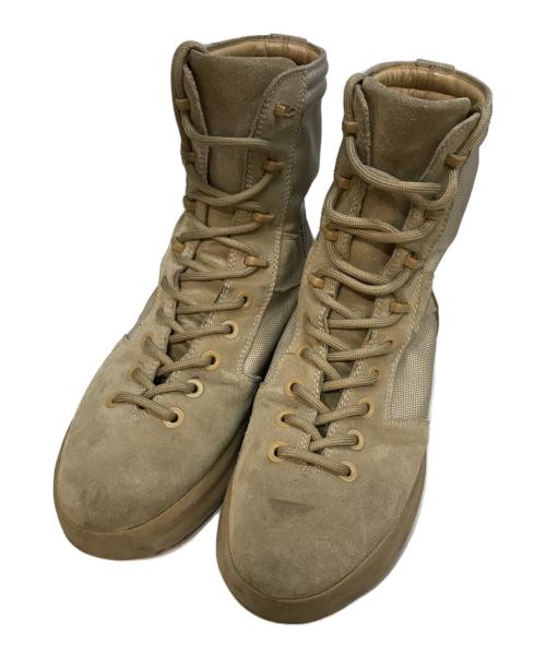 YEEZY season3（イージーシーズン3）YEEZY season3 (イージーシーズン3) バーントシェンナミリタリーブーツ ベージュ サイズ:42の古着・服飾アイテム