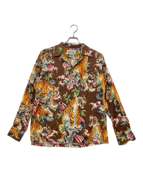 WACKO MARIA（ワコマリア）WACKO MARIA (ワコマリア) TIM LEHI ハワイアンシャツ ブラウン サイズ:Mの古着・服飾アイテム