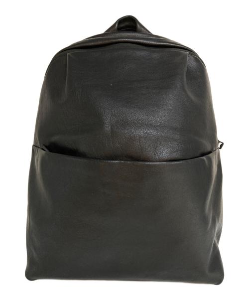 CAMPER（カンペール）CAMPER (カンペール) レザーリュック ブラックの古着・服飾アイテム