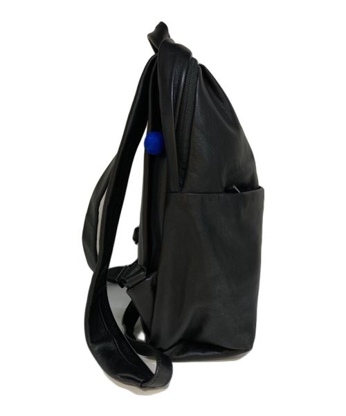 CAMPER（カンペール）CAMPER (カンペール) レザーリュック ブラックの古着・服飾アイテム