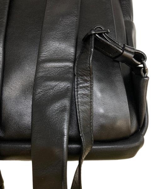 CAMPER（カンペール）CAMPER (カンペール) レザーリュック ブラックの古着・服飾アイテム