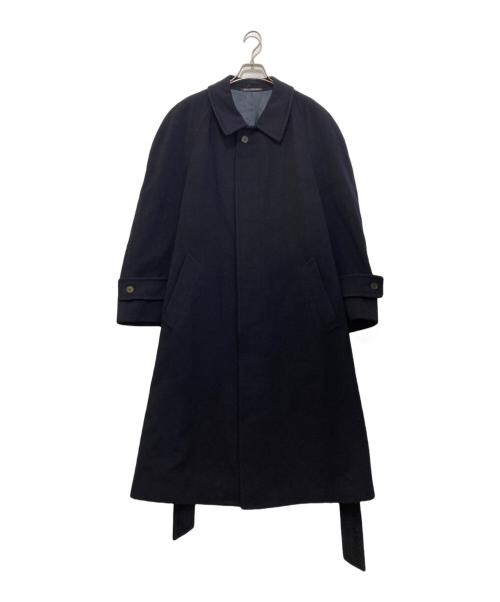 dunhill（ダンヒル）dunhill (ダンヒル) カシミヤバルマカーンコート ネイビー サイズ:50の古着・服飾アイテム