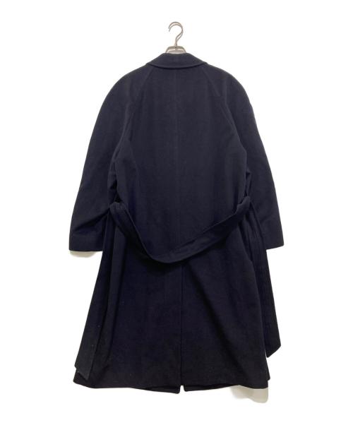 dunhill（ダンヒル）dunhill (ダンヒル) カシミヤバルマカーンコート ネイビー サイズ:50の古着・服飾アイテム