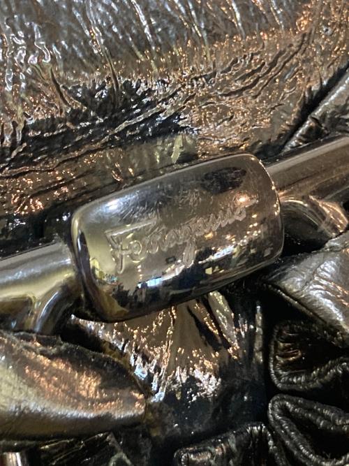 Salvatore Ferragamo（サルヴァトーレ フェラガモ）Salvatore Ferragamo (サルヴァトーレ フェラガモ) トートバッグ ブラックの古着・服飾アイテム