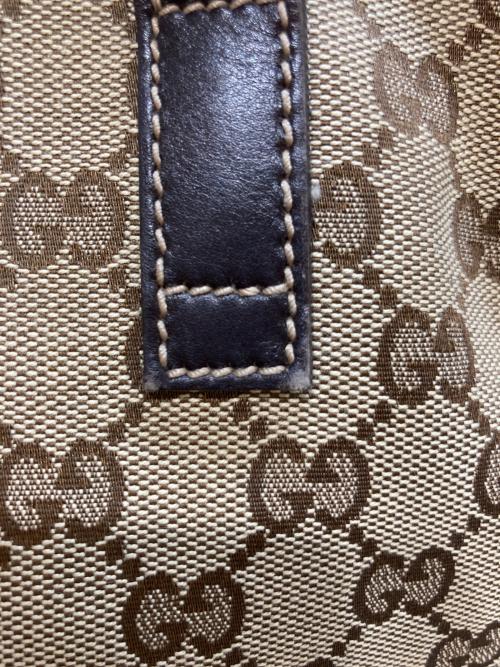 GUCCI（グッチ）GUCCI (グッチ) GGキャンバス ニューブリット トートバッグ　169946 ベージュの古着・服飾アイテム