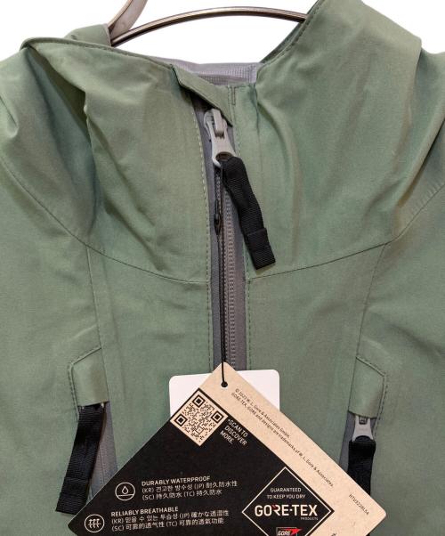 Snow peak（スノーピーク）Snow peak (スノーピーク) GORE-TEX Rain Jacket M Foliage　JK-24SU00303FG カーキ サイズ:M 未使用品の古着・服飾アイテム