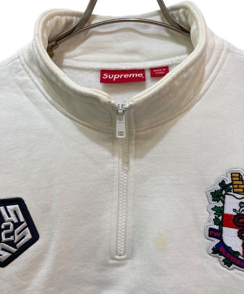 SUPREME（シュプリーム）SUPREME (シュプリーム) Milano Half Zip ホワイト サイズ:Mediumの古着・服飾アイテム