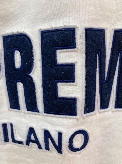 SUPREME（シュプリーム）SUPREME (シュプリーム) Milano Half Zip ホワイト サイズ:Mediumの古着・服飾アイテム