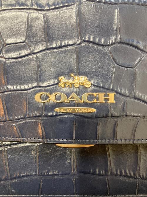 COACH（コーチ）COACH (コーチ) Brynn Flap Crossbody　C5631 ネイビーの古着・服飾アイテム