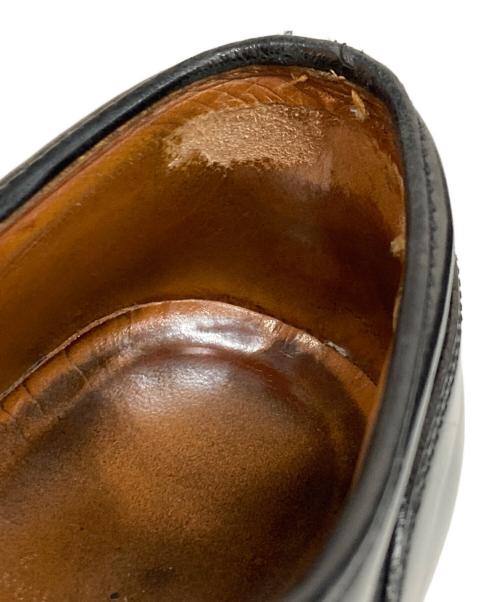Alden（オールデン）Alden (オールデン) コードバンストレートチップシューズ　2161 ブラック サイズ:6 1/2の古着・服飾アイテム