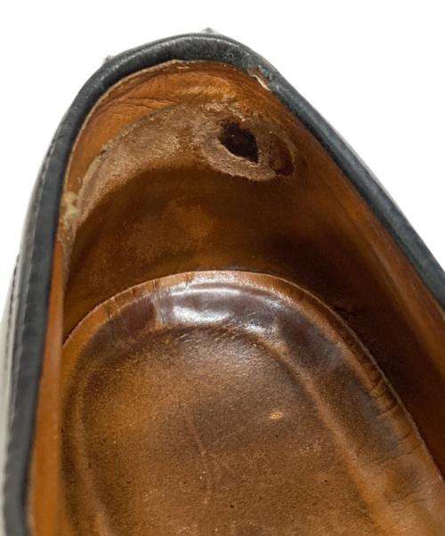 Alden（オールデン）Alden (オールデン) コードバンストレートチップシューズ　2161 ブラック サイズ:6 1/2の古着・服飾アイテム