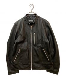 Schott（ショット）の古着「CAFE RACER JACKET　3191059」｜ブラック