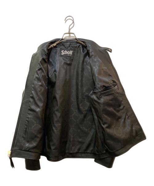 Schott（ショット）Schott (ショット) CAFE RACER JACKET　3191059 ブラック サイズ:XLの古着・服飾アイテム