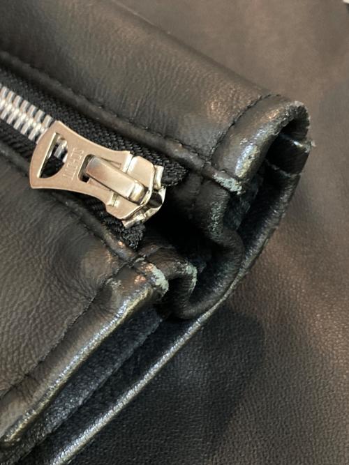 Schott（ショット）Schott (ショット) CAFE RACER JACKET　3191059 ブラック サイズ:XLの古着・服飾アイテム