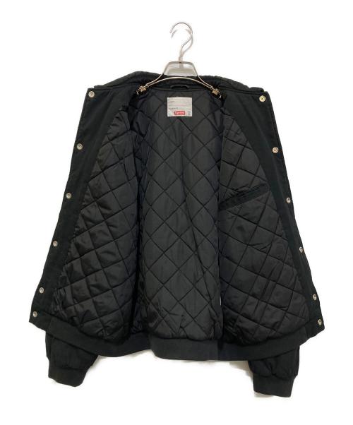 SUPREME（シュプリーム）SUPREME (シュプリーム) Twill Varsity Jacket ブラック サイズ:Mの古着・服飾アイテム