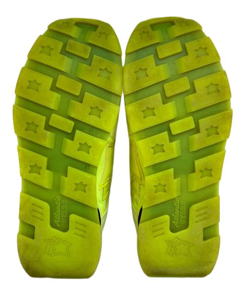 atlantic stars（アトランティックスターズ）atlantic stars (アトランティックスターズ) ローカットスニーカー　AS1GGFUV73NO イエロー サイズ:41の古着・服飾アイテム